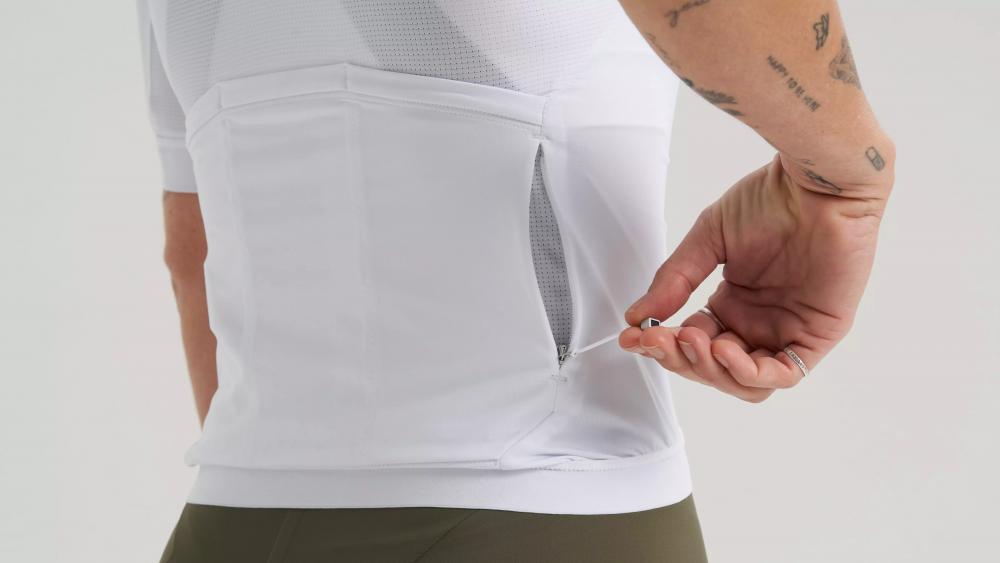 PRIME JERSEY SS WMN WHT XXL - Damen Kurzarm Radtrikot Weiß Größe XXL