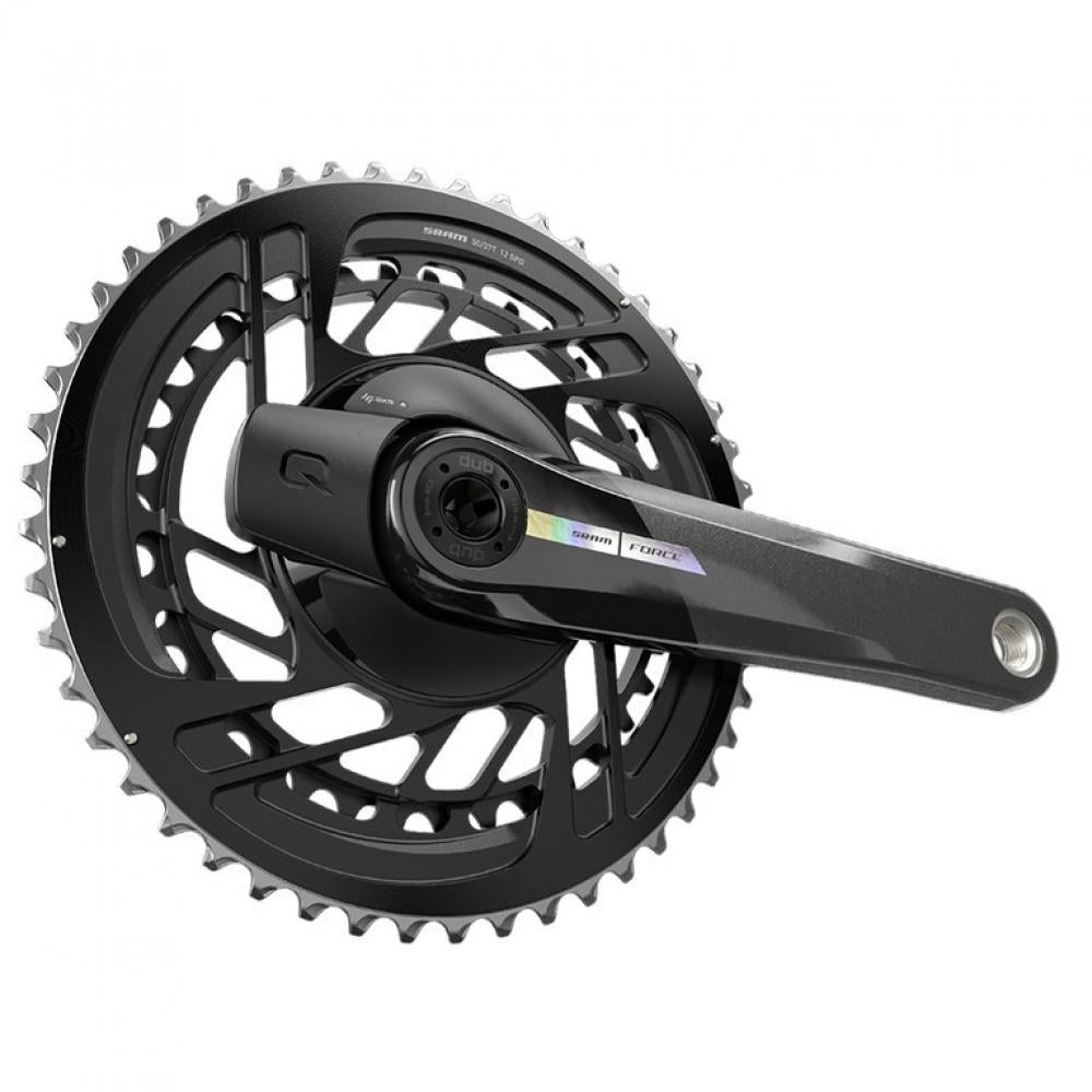 SRAM Force AXS Powermeter-Kurbel 37/50 Z, 172,5 mm - präzise Leistungsmessung