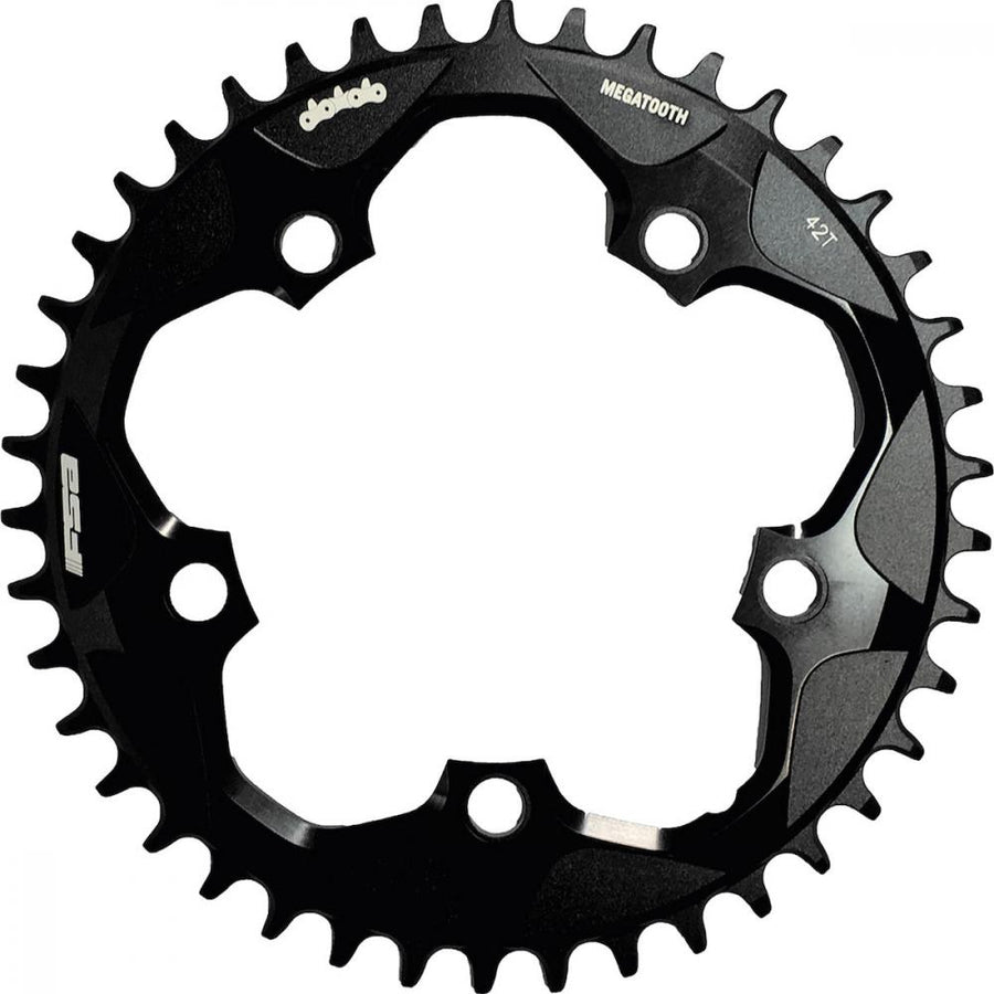 FSA Kettenblatt Road Super Megatooth 5-Arm 110 mm x 44 T - MegaTooth Zahnprofil für sichere Kettenführung