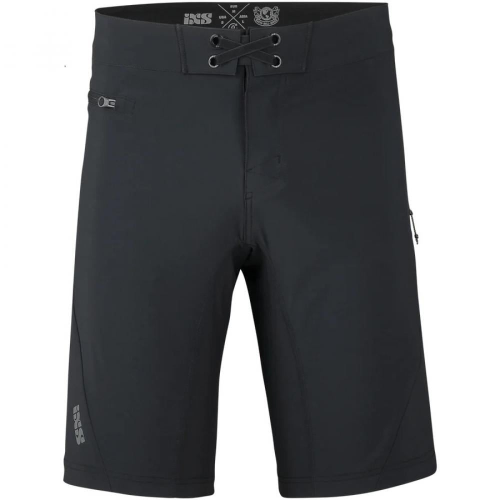 IXS Sports Division iXS Flow XTG Shorts Kids KS black - leichte Kinder-Bikeshorts für XC & Trail