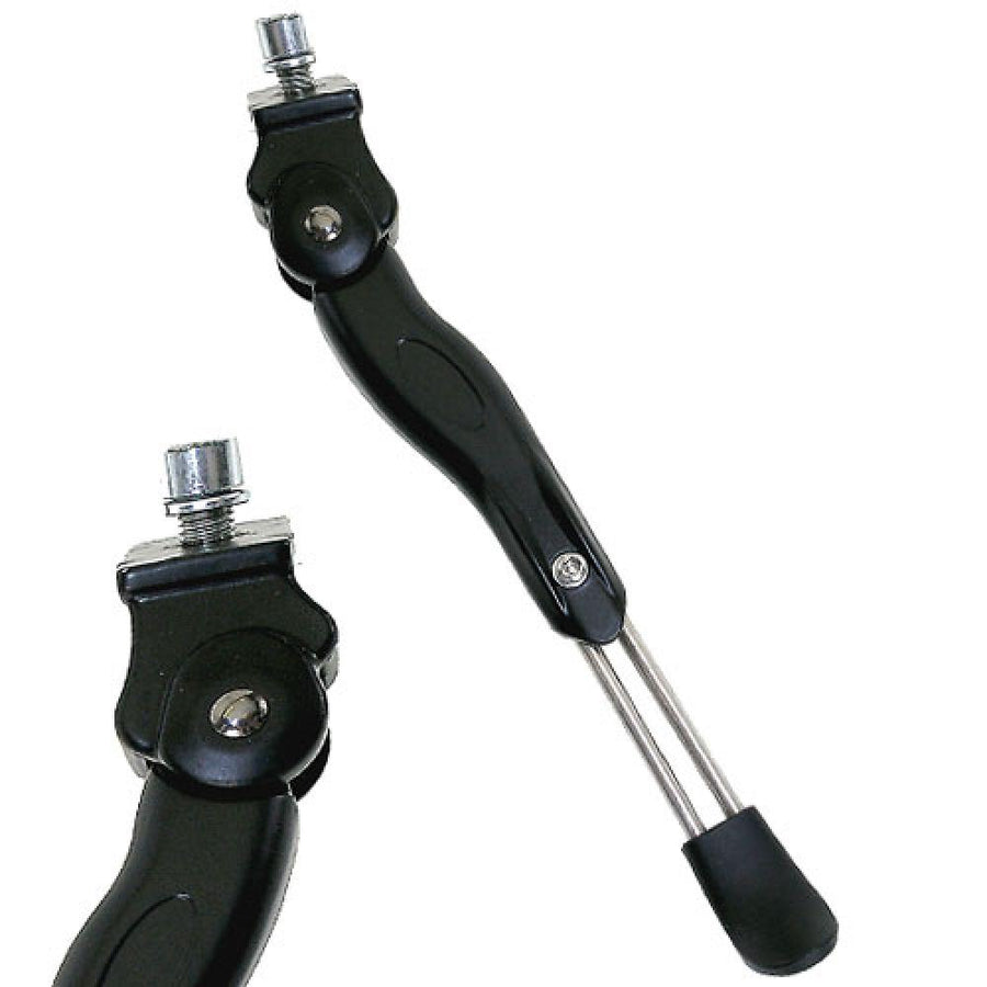 Messingschlager Seitenstütze Alu/Niro 24 bis 29 Zoll einstellbar schwarz 430852