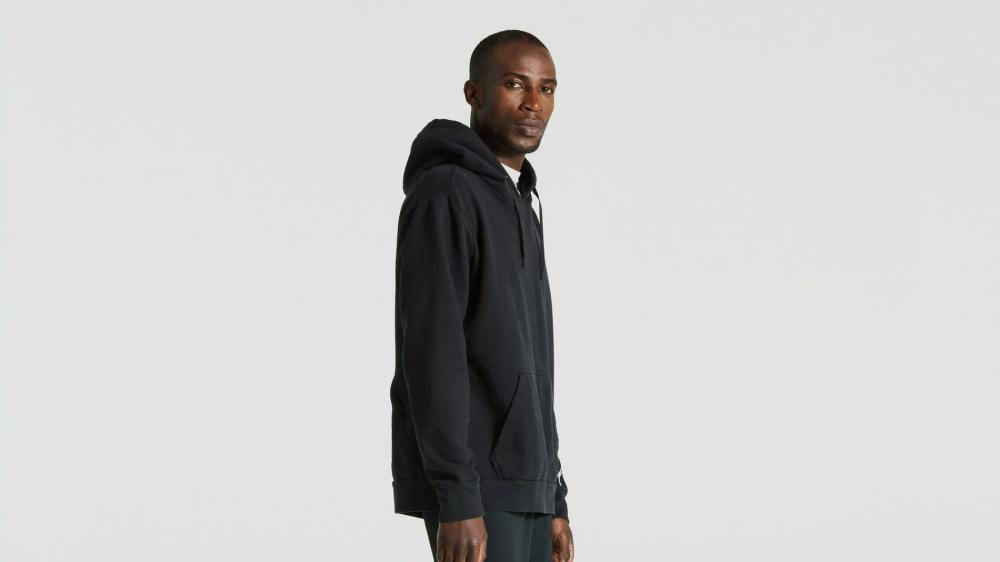LEGACY PULL-OVER HOODIE MEN BLK XS - Premium Herren Kapuzenpullover Schwarz - Bekleidung