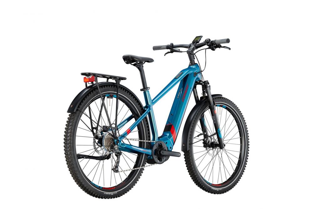 CONWAY Cairon C 2.0 625, Diamant, 29", darkpetrol metallic / red, 9-Gang TEKTRO "M350", 49 cm / L