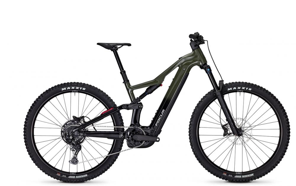 Focus THRON² 6.7 29" Diamant Rahmengröße M Urbangreen / Magicblack - kraftvolles E-MTB Fully