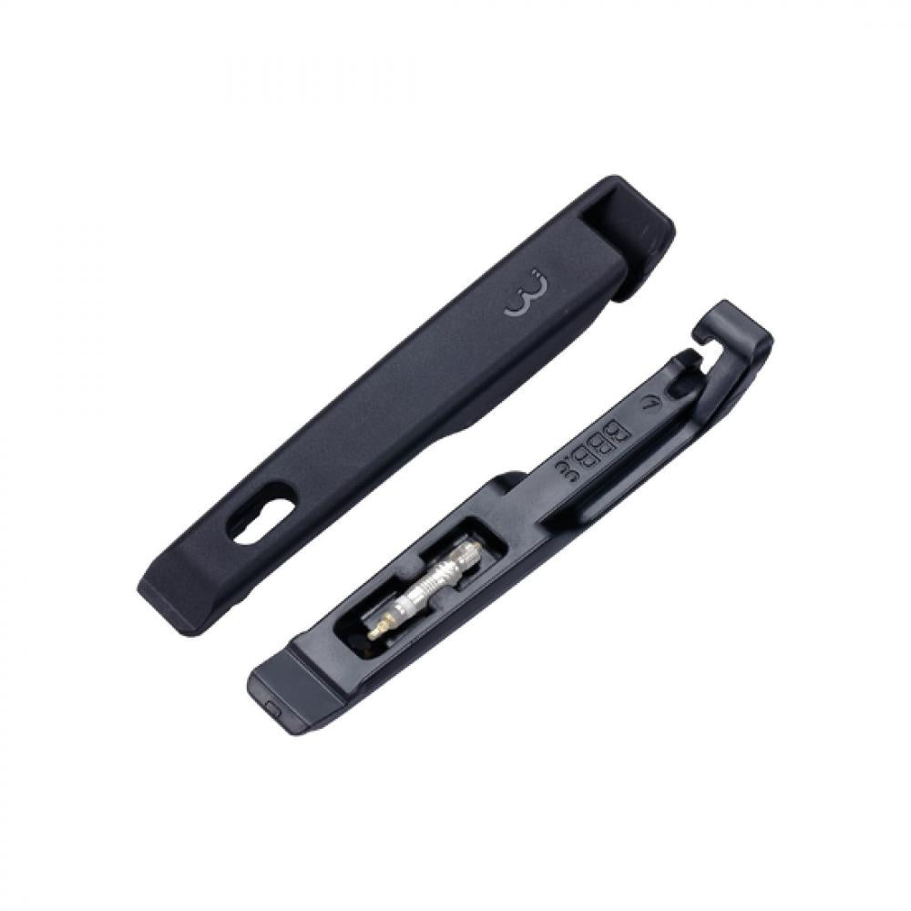 BBB Cycling Reifenheber SmartLift 118 Schwarz - cleveres Multitool für schnellen Reifenwechsel