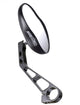 Ergotec M-99 Fahrradspiegel Alu schwarz, 121x78-66mm, 360° drehbar, E-Prüfzeichen, für E-Bike bis 45 km/h