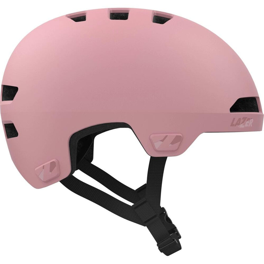 LAZER Kinder-Fahrradhelm Maze Jr KinetiCore, Nordic Pink - sicherer Urban-Helm für Kids