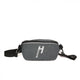 Haberland Lenkertasche Crossbody 4 nature anthrazit/reflex - clevere Lenkertasche & Umhängetasche