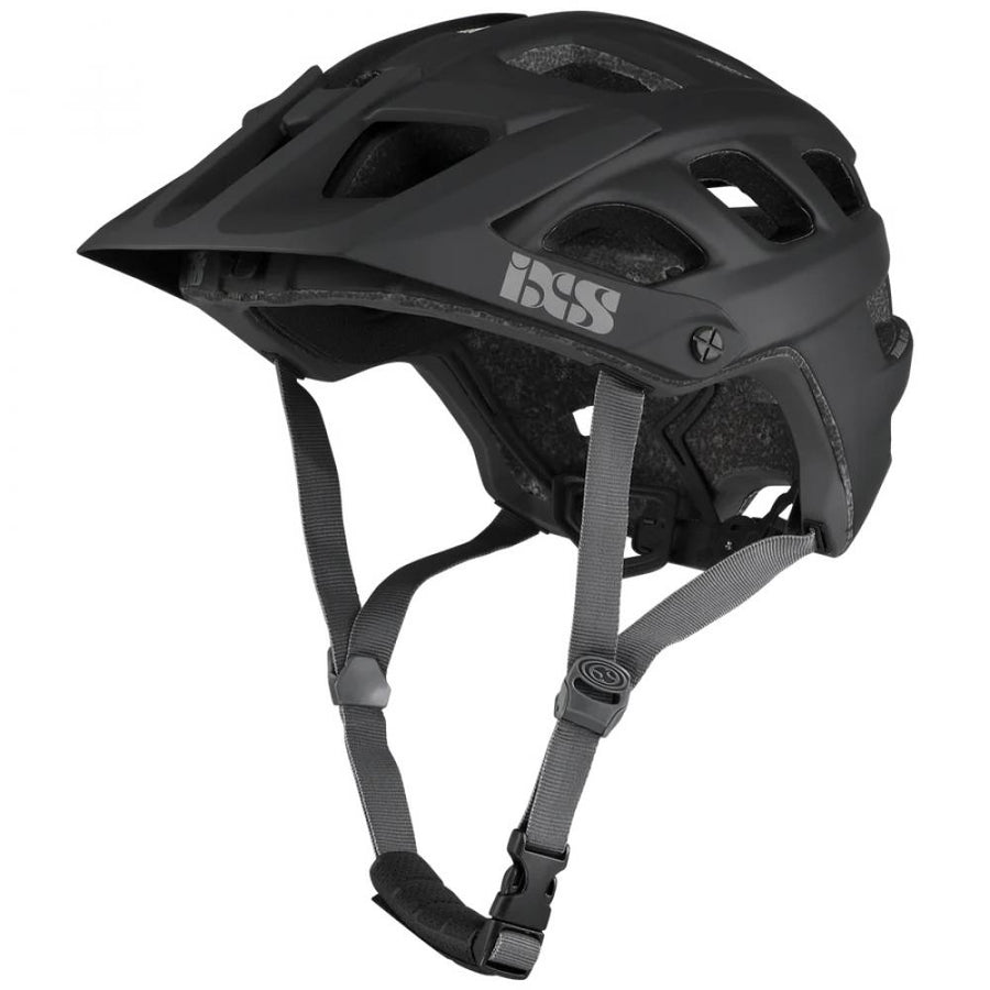 iXS Trail EVO MTB Fahrradhelm schwarz, Größe S/M