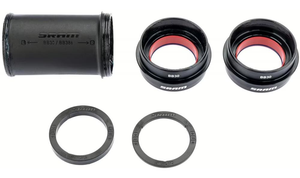 SRAM Innenlager DUB BB30 Road Wide 68 mm Keramik - Maximale Antriebssteifigkeit
