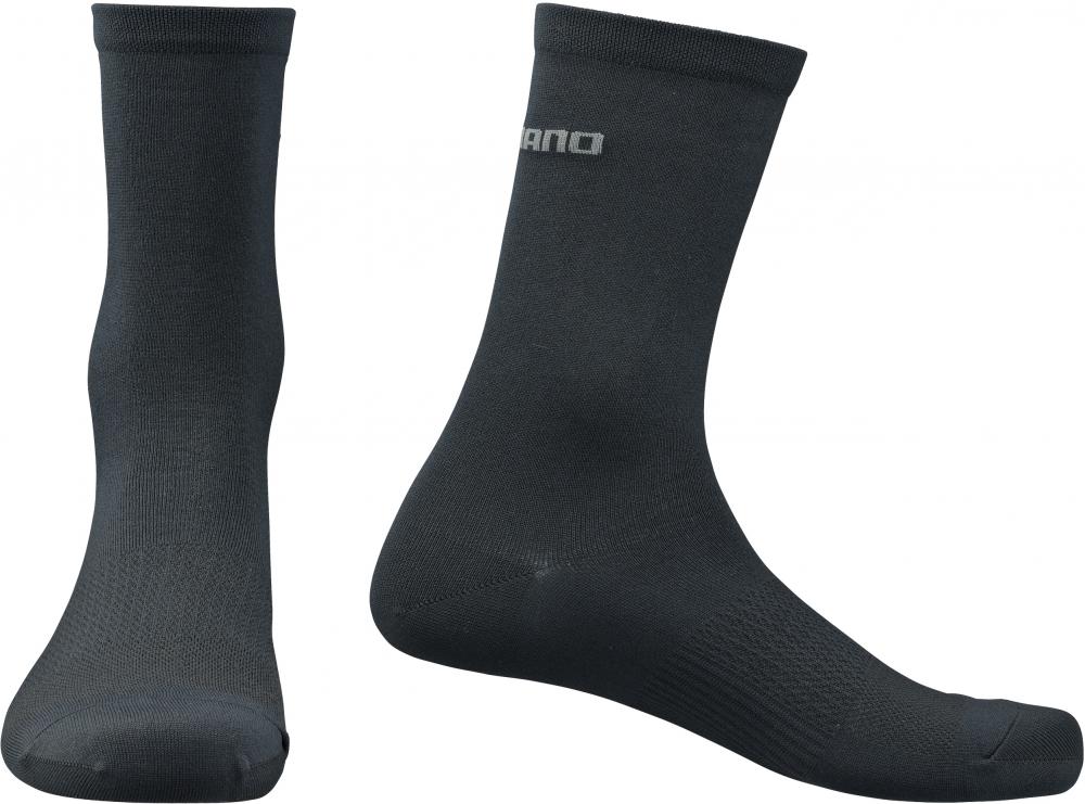 SHIMANO PERFORMANCE SOCKS BLACK Größe L/XL BLACK - atmungsaktive Radsocken