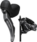 SHIMANO GRX ST-RX820/BR-RX820 Vorderrad-Scheibenbremse: Hebel und Bremssattel für Gravelbikes.
