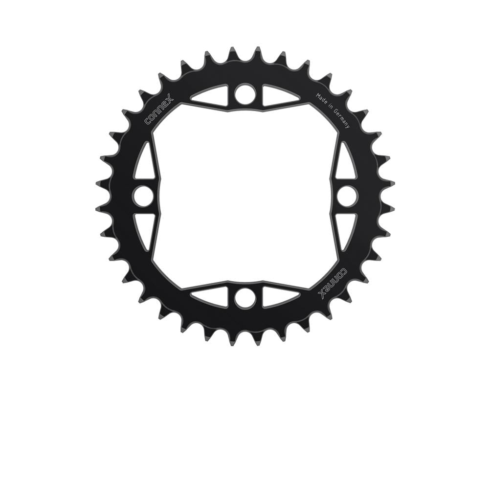 ConneX E-Bike Kettenblatt 34T Lochkreis 104 mm Narrow-Wide Schwarz - Verschleißfest