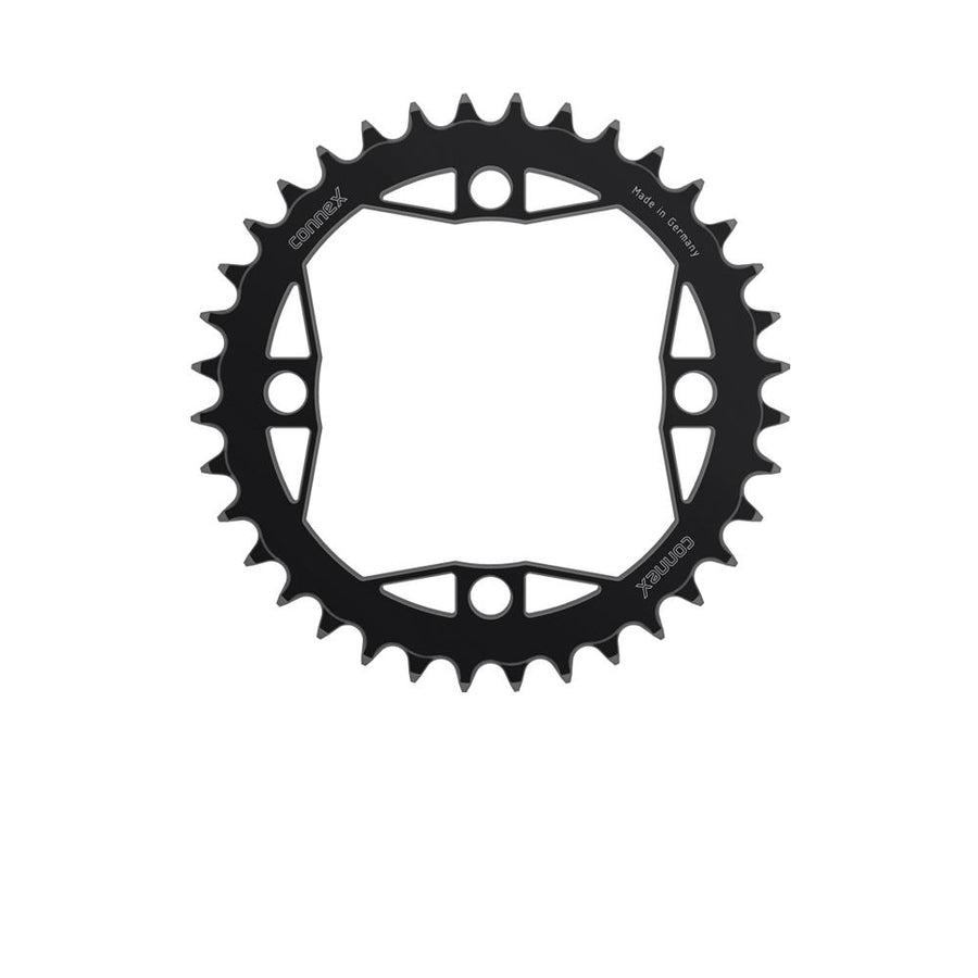 ConneX E-Bike Kettenblatt 34T Lochkreis 104 mm Narrow-Wide Schwarz - Verschleißfest