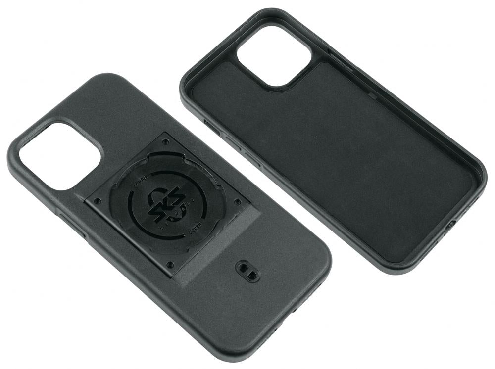 SKS GERMANY COMPIT Cover für iPhone 13 Pro Max, stoßdämpfende 2-Komponenten-Hülle mit spezieller Befestigungsvorrichtung für sichere Montage am COMPIT-System, schwarz