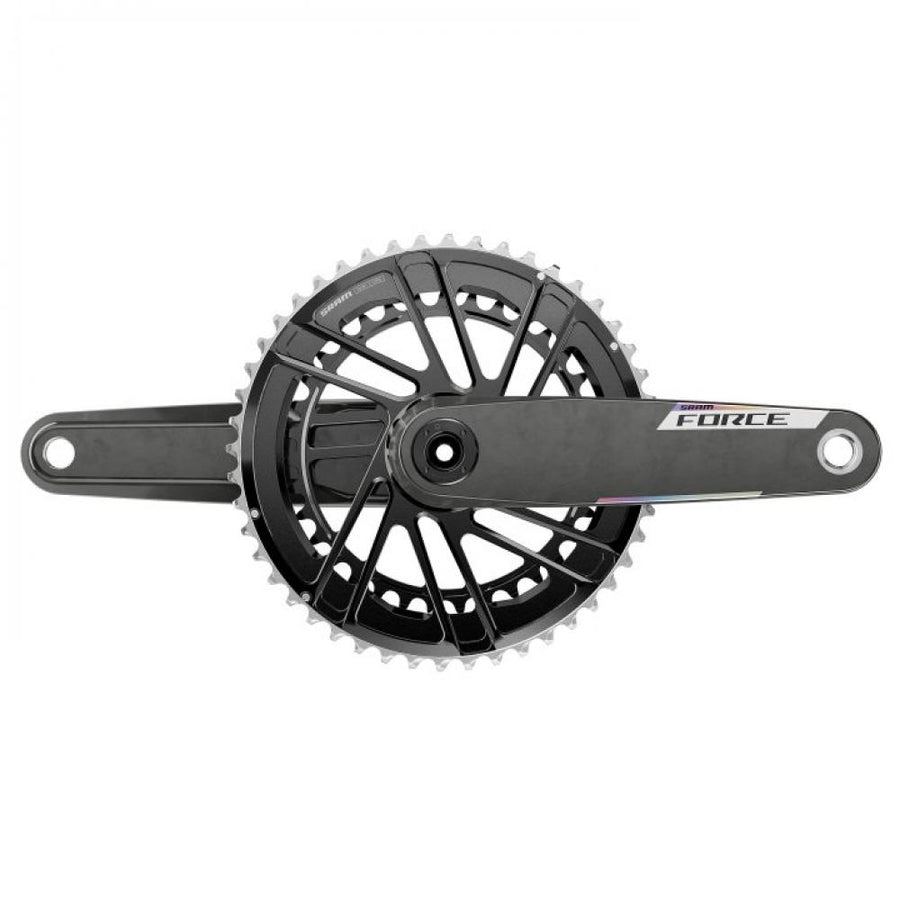 SRAM Force E1 Kurbelgarnitur 175 mm 46-33T - leichte, steife 2-fach Rennradkurbel