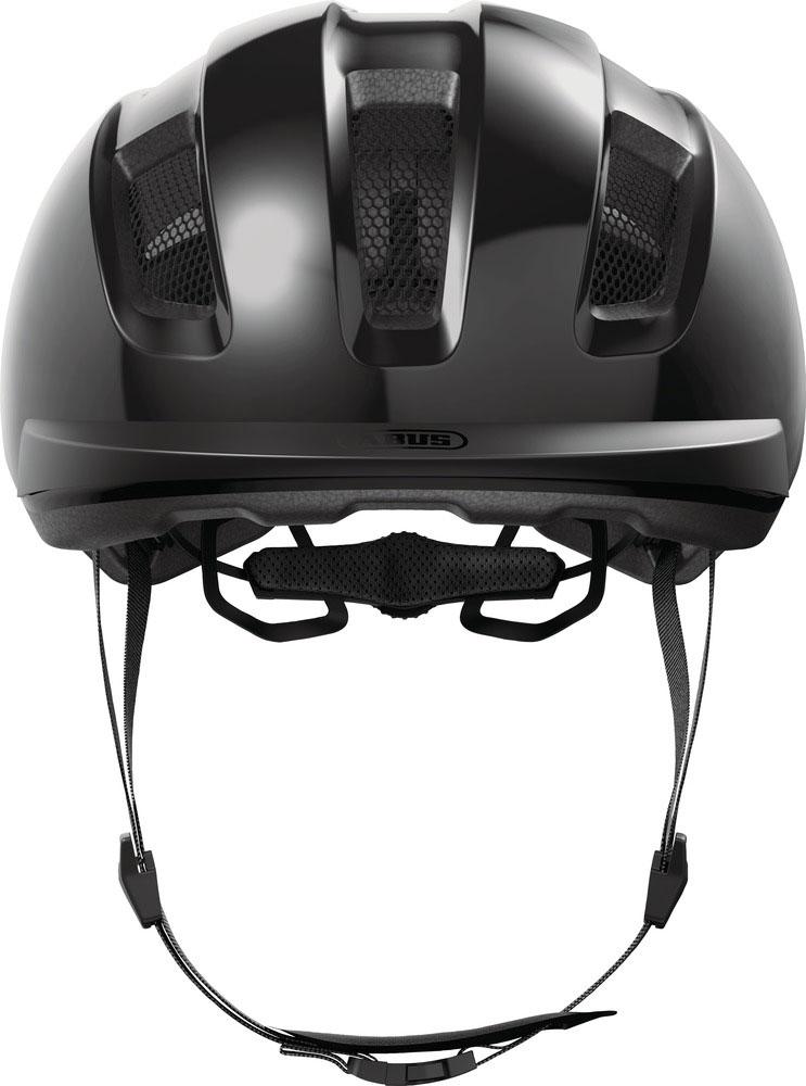 ABUS Rennradhelm Purl-Y Unisex, Größe M 54-58 cm, schwarz, aerodynamisch, leicht, optimale Belüftung, robust, verstellbar, ideal für Training und Touren