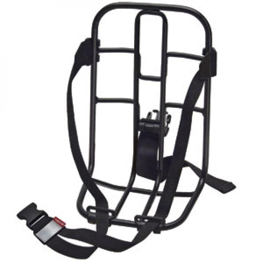 KLICKfix VARIO RACK SCHWARZ - Universeller Gepäckträger-Adapter für Fahrradkörbe - V.R.-Gepäckträger