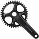 SHIMANO Kurbelgarnitur GRX FC-RX610-1 Kurbelgarnitur - 610-1,5 mm, 38 Zähne
