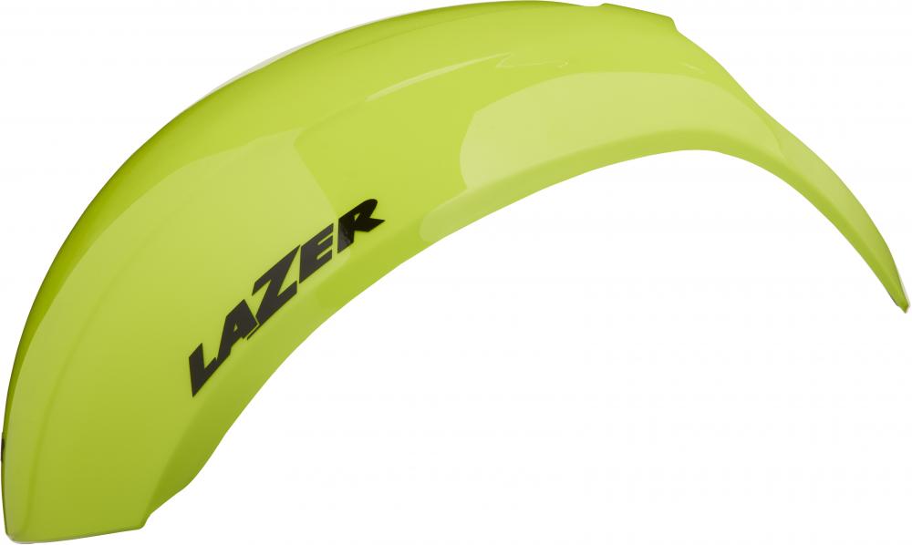 LAZER AEROSHELL STRADA FLASH YELLOW L - aerodynamisches Regencover für Rennradhelme