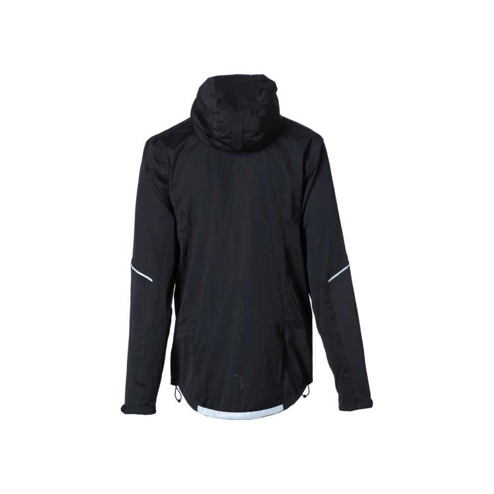 BBB Cycling Regenjacke DeltaShield BBW-268 schwarz XXXL - wasserdichter, atmungsaktiver Wetterschutz