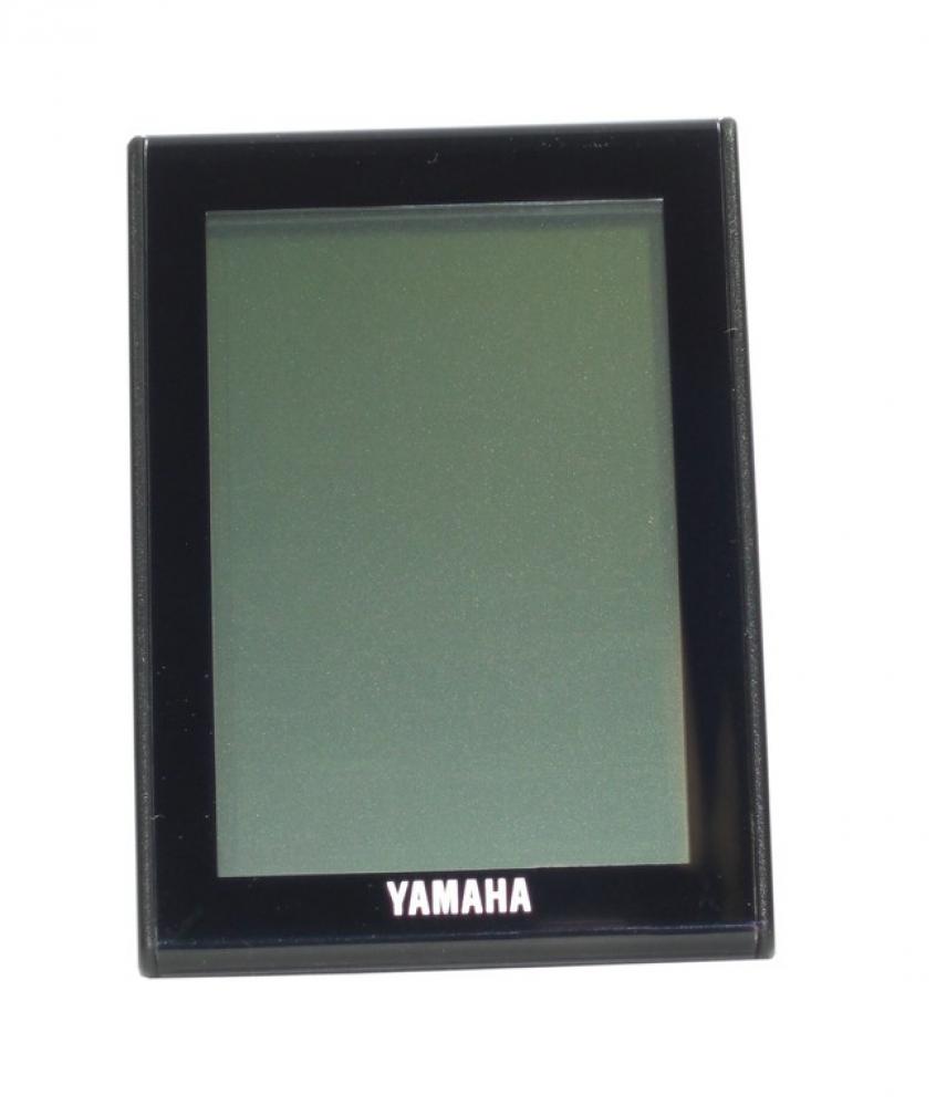 Yamaha LCD-Display X94-83715-10 für E-Bikes mit PW-Mittelmotor, schwarz, ohne Temperaturanzeige.