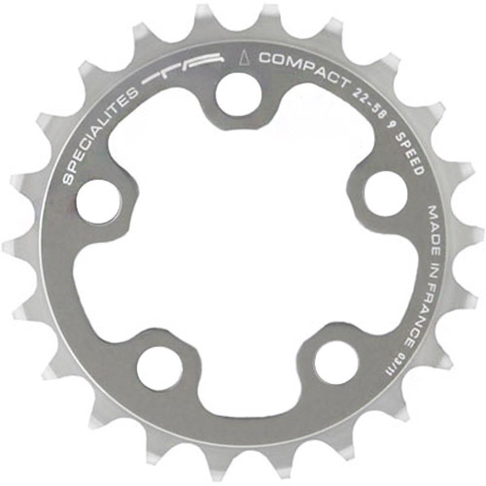 TA Kettenblatt Compact 22Z silber Ø58 innen