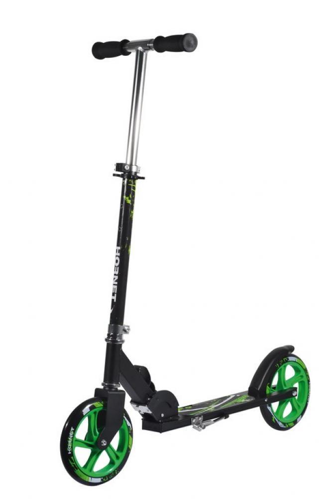 Hudora City Scooter Hornet Alu/Stahl 8\" 200 neongrün 200mm