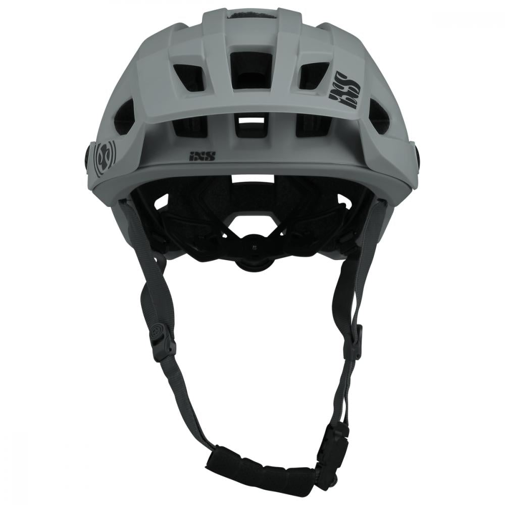 IXS Sports Division iXS Trigger AM helmet S/M grey - leichter All-Mountain-Helm mit Top-Belüftung