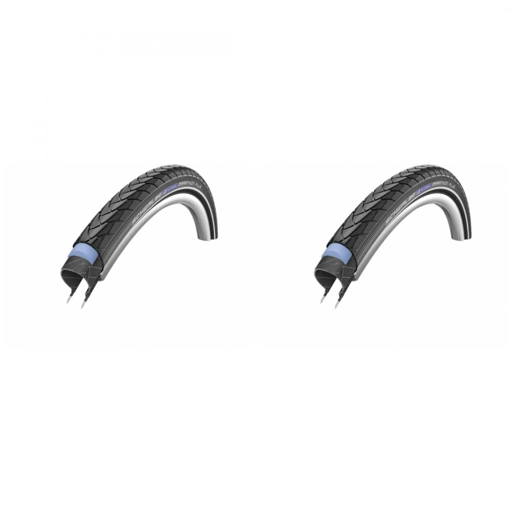 2 x Reifen Schwalbe Marathon Plus HS440 26x1 3/8