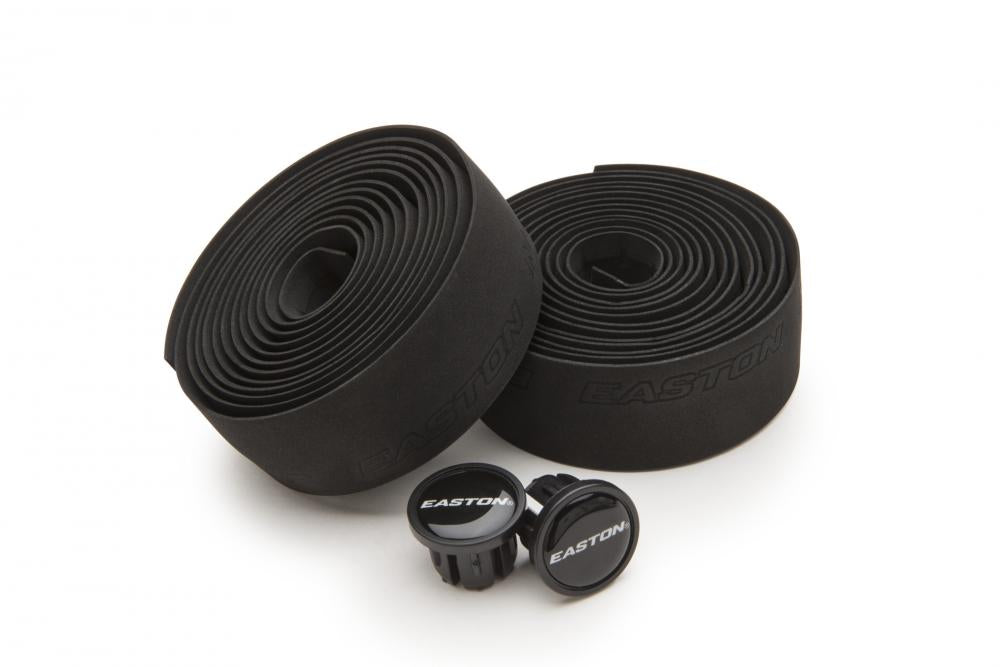 Easton Pinline Foam Lenkerband schwarz. Komfortables Bar Tape mit Grip und Easton Endstopfen.
