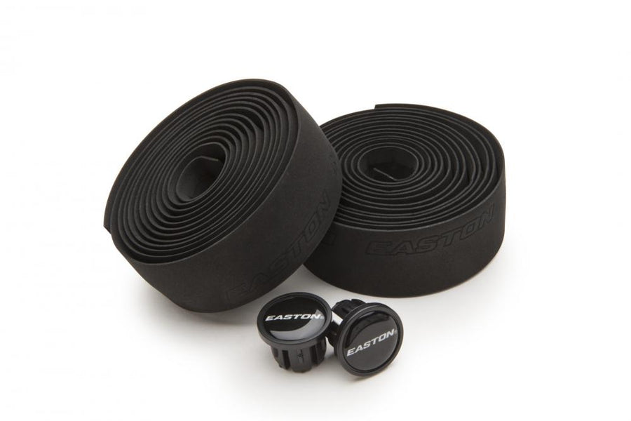Easton Pinline Foam Lenkerband schwarz. Komfortables Bar Tape mit Grip und Easton Endstopfen.