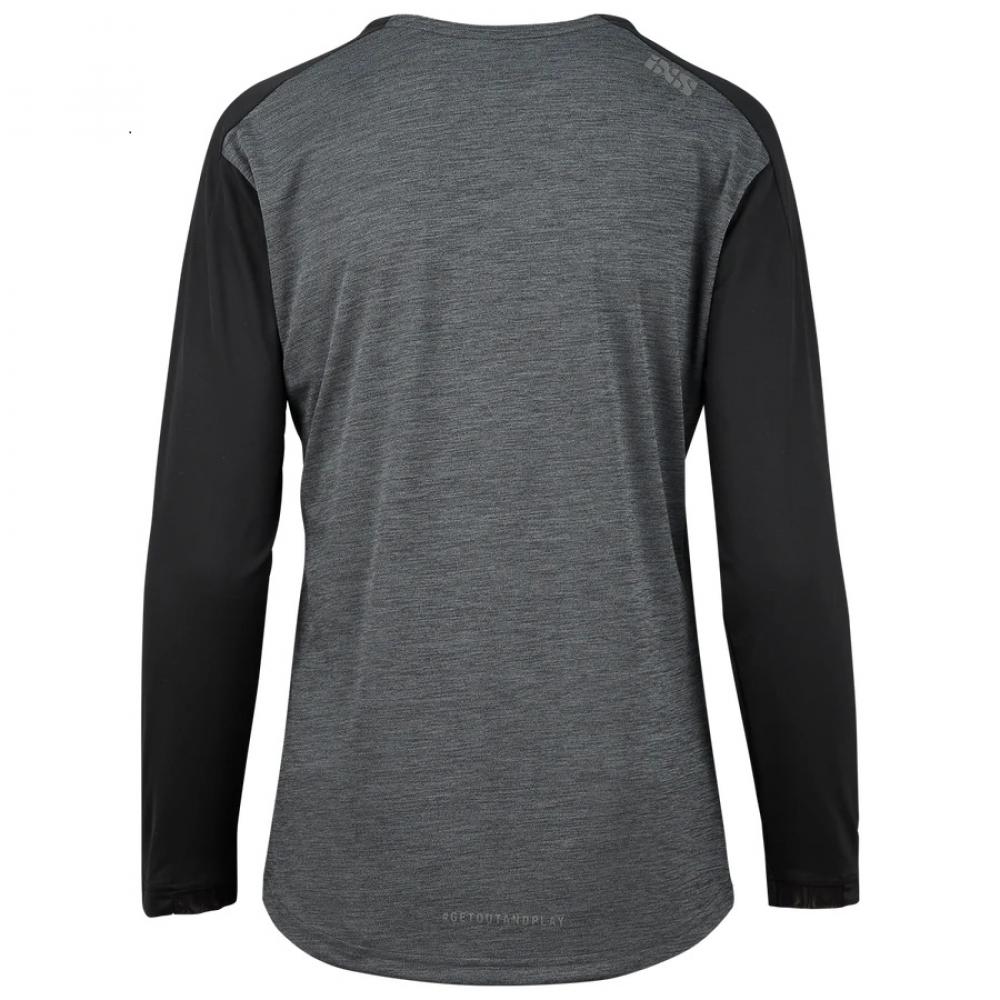 IXS Sports Division iXS Flow X Women longsleeve jersey 36 black/graphite - atmungsaktives Trail-Trikot