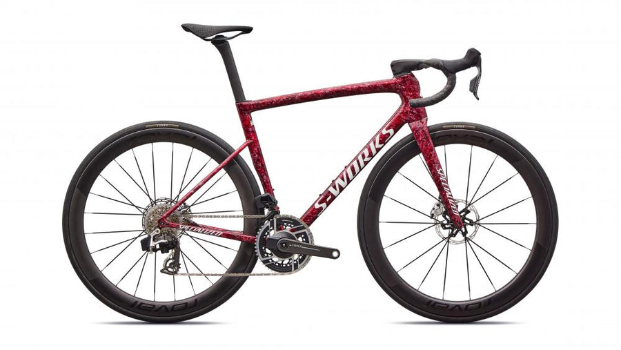 Specialized Tarmac SL8 SW AXS - Rennrad Rahmenset Red Sky/Shadow Silver/White 44cm - Unbekannt