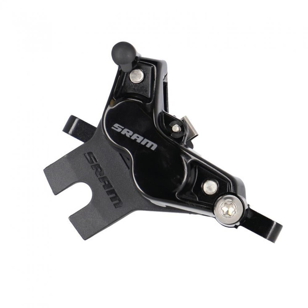 SRAM Level Silver Stealth 4-Kolben Bremssattel schwarz, kraftvolle Scheibenbremse für anspruchsvolle Fahrer.