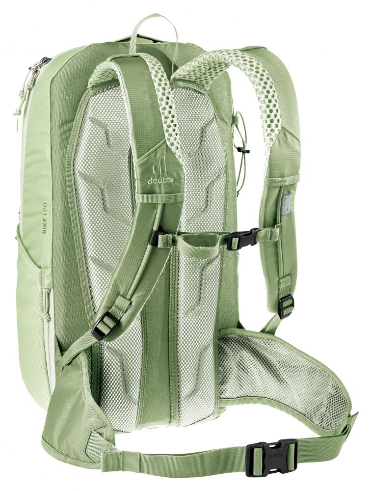 Deuter Bike I 20 Fahrradrucksack 20 Liter mineral-grove - Ergonomischer Rucksack für Radfahrer