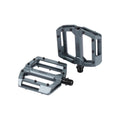 BBB Cycling BBB pedale Enigma 100 x 100mm grau - leichtes Aluminium-Plattformpedal