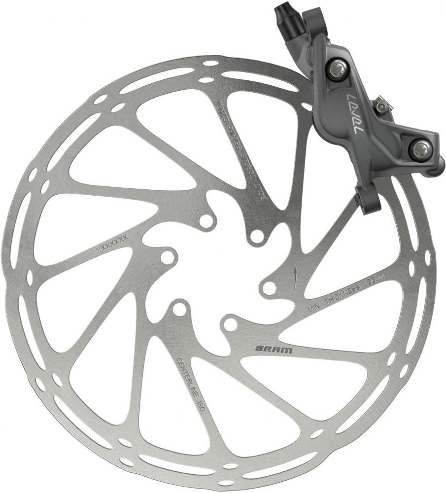 SRAM Level Bronze Stealth 4-Kolben vorne - kraftvolle Trail-Bremse im modernen XC-Design