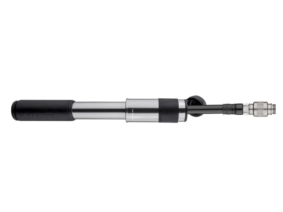 Birzman Velocity Road Handpumpe 160PSI Ventilkopf mit Gewinde silber