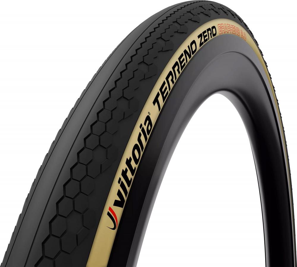 Vittoria Terreno Zero 28 Zoll (47-622) Gravel tan-blk-blk 47 - schneller Allround-Gravelreifen
