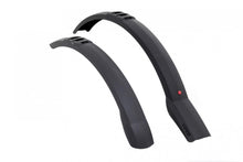 Hebie Viper 751 Steckschutzblech-Set für 26\"-29\" Fahrräder, schwarz, mit integriertem Spritzschutz, einfache Montage, verwindungssteif, ideal für Mountainbikes