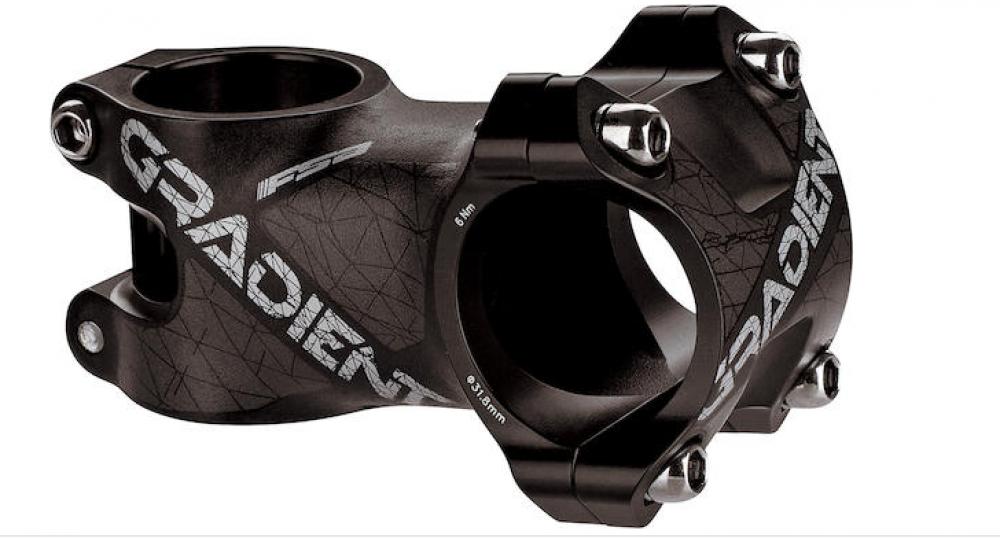 FSA Vorbau Gradient +6° 31,8 x 60 mm Schwarz - AL2014 Aluminium Mountainbike-Vorbau