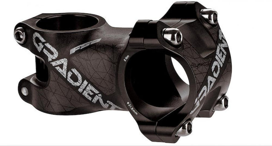 FSA Vorbau Gradient +6° 31,8 x 60 mm Schwarz - AL2014 Aluminium Mountainbike-Vorbau