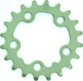STRONGLIGHT MTB-Kettenblatt aus Stahl, silber, mit 22 Zähnen und 58mm Lochkreis.