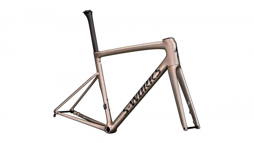 Specialized Tarmac SL8 SW Rahmenset - Chameleon Red Gold/Sil Dust/Met Obsidian - Größe 61