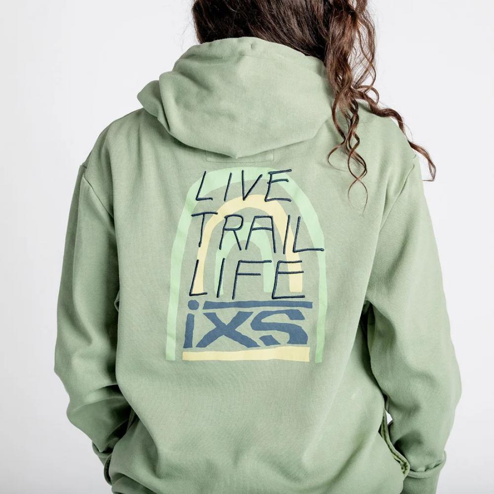 IXS Sports Division iXS Arch organic hoodie L Sage - nachhaltiger Komfort-Hoodie