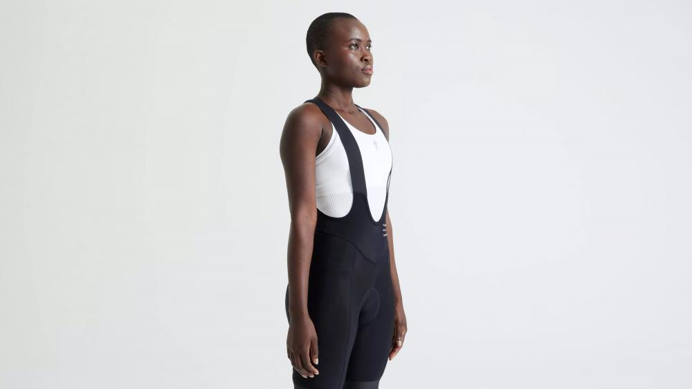 SBC FOUNDATION BIB SHORT WMN BLK XL - Damen Trägerhose Schwarz Größe XL - Bibshort