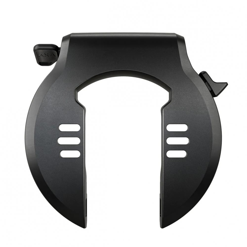 Axa Atlas Rahmenschloss 58 mm Schwarz - Hochsicherheits-Fahrradschloss mit Stahlbügel (direct mount )
