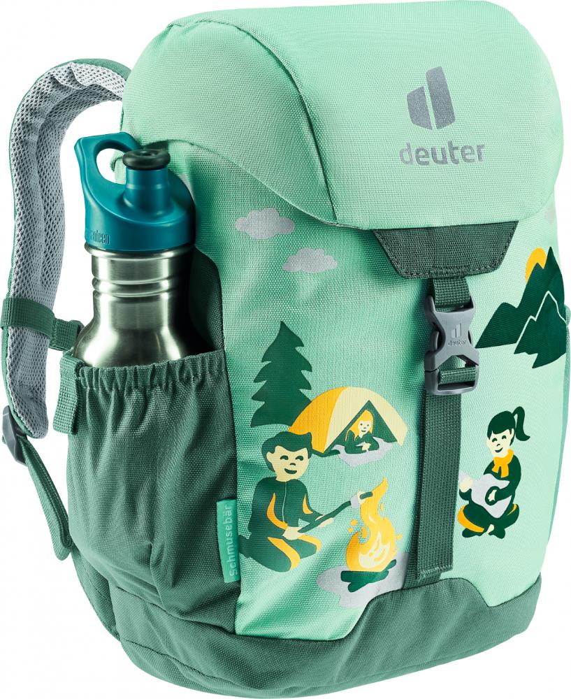 Deuter Schmusebär Kinderrucksack 8 Liter spearmint-seagreen - Leicht, ergonomisch, sicher