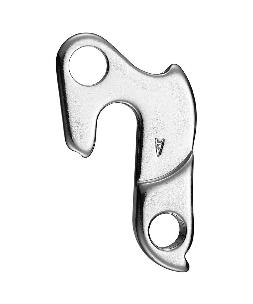 Marwi Schaltauge GH-005 Alu 6061 kaltgeschmiedet, silber, inkl. Schraubensatz M8x0,75, passend für viele Marken